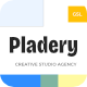 Pladery - Studio Agency Google Slides template - GraphicRiver Item for Sale